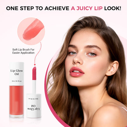 💄 BUY 1 GET 1 FREE! 😍 Korean Hydrating Lip Stain Oil - Long-Lasting Color with Moisturizing Gloss, Non-Sticky & Vegan Formula 🌸✨