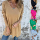 ✨New Arrival✨💕Women's Long Sleeve Tunic Top with Side Slits