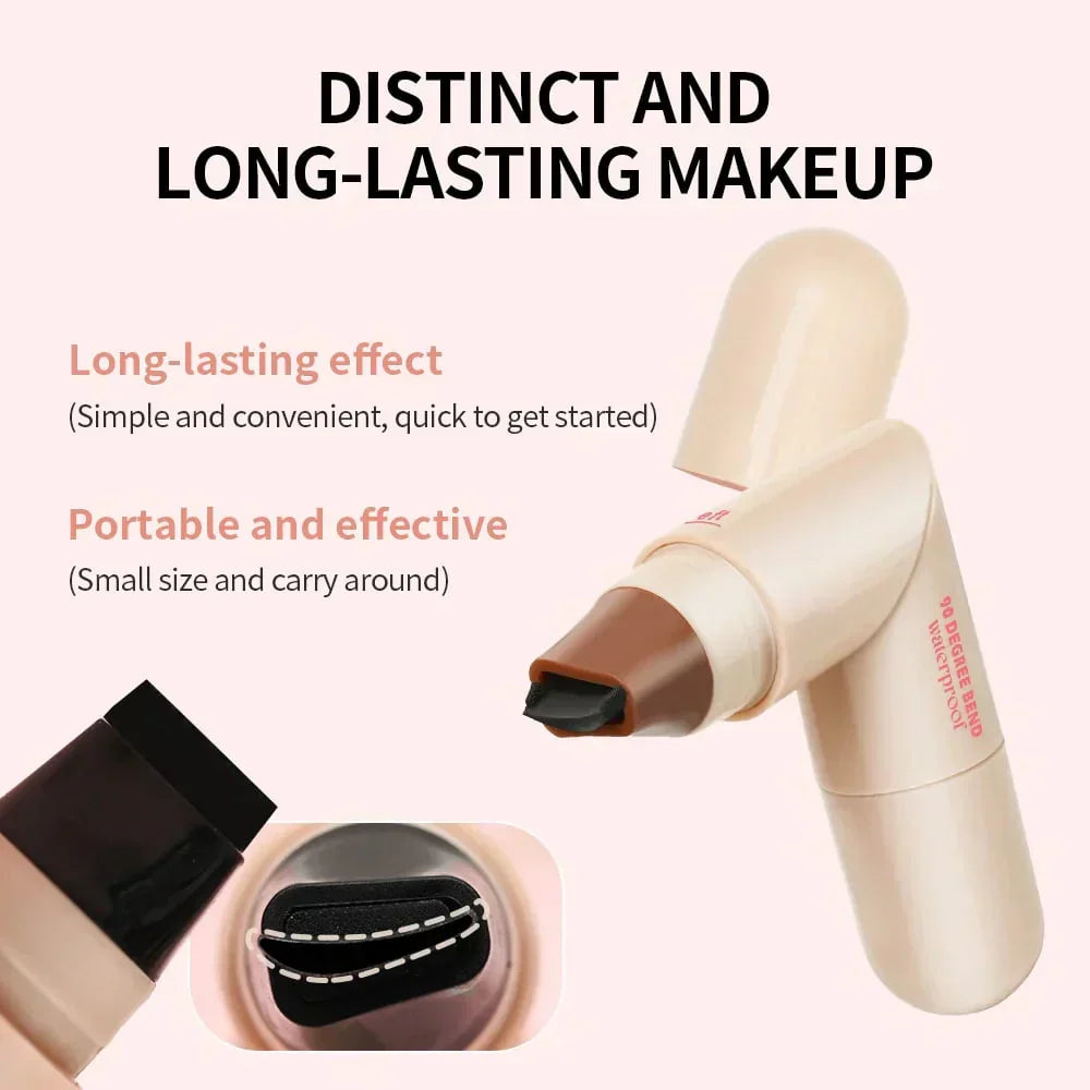 💞LAST DAY-BUY 1 GET 2 FREE💞Rotating Eyeliner Stamp Pen（3PCS）