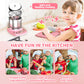 Children's Real Cooking Mini Kitchen Toys - 22 PCS Set