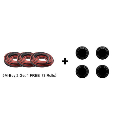 🔇5-hole Automotive Dust-proof and Shock-absorbing Sealing Strip