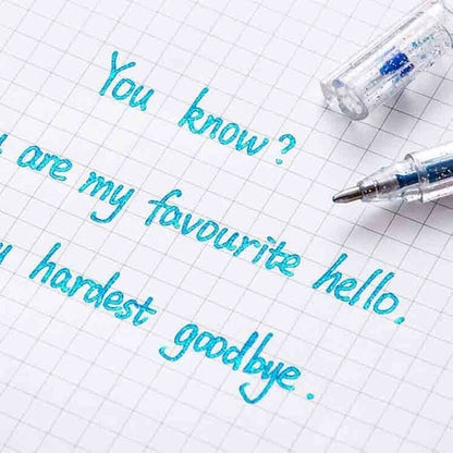 🎁 Glitter Gel Pen Set – Smooth Writing, 10 Colors & Quick-Dry Ink 🎨