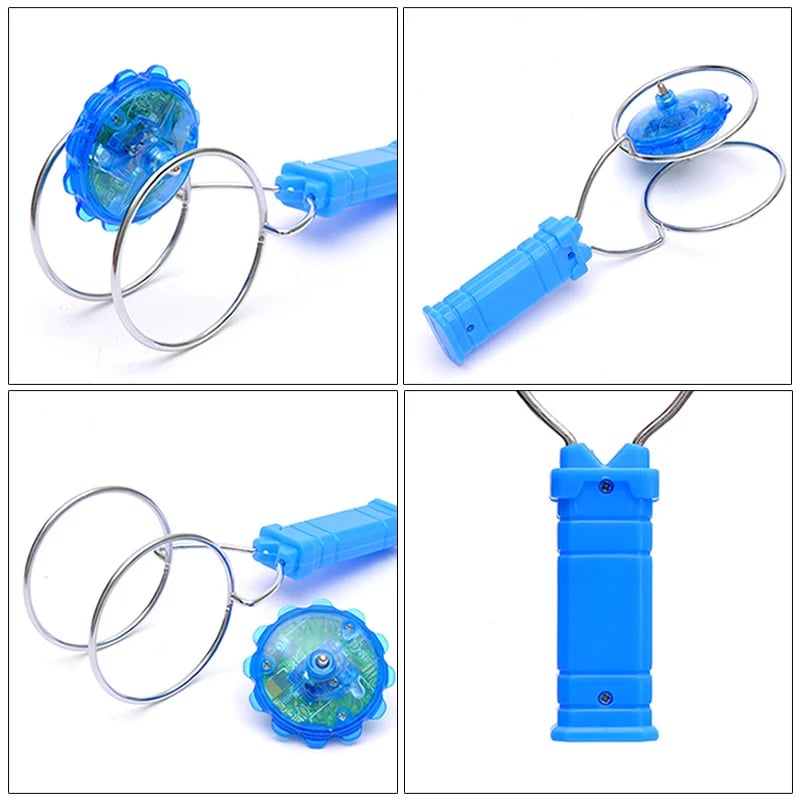 🔥HOT SALE🔥Creative LED Light Luminous Fidget Spinner Magnetic Gyro