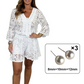 💕Limited Sale 50% OFF💕Casual Short V-Neck Lace Suit