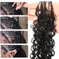 ISEE HAIR Human Hair Crochet Extensions Miracle Knots Pre-Separated 50g/Pack – Knotless Boho Braids, 4-5 Packs for Full Head, Multiple Curly & Wave Textures