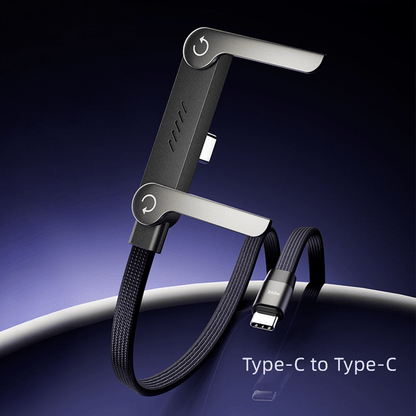 ⚡️240w super fast charging📱Invisible Holder Charger Cable with Stand
