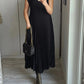 🌸Limited Sale 50% OFF🌸Sleeveless pleated simple solid colour dress🔥