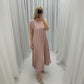 🌸Limited Sale 50% OFF🌸Sleeveless pleated simple solid colour dress🔥