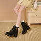 🔥Seasonal Bestsellers-2025 new British style thick-soled Martin boots