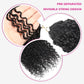 ISEE HAIR Human Hair Crochet Extensions Miracle Knots Pre-Separated 50g/Pack – Knotless Boho Braids, 4-5 Packs for Full Head, Multiple Curly & Wave Textures