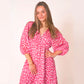 🏖️Summer Cool Deal: 49% OFF!!🎀Women's V-Neck Printed Dress