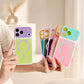 🌞🌈SUMMER HOT SALE £9.99!!💥50K+ SOLD!📱Trendy iPhone Case Hot Sale | Dopamine Color Block MagSafe Case – Ultra-Slim Matte Hard PC Cover for iPhone 17 Pro Max UK🇬🇧