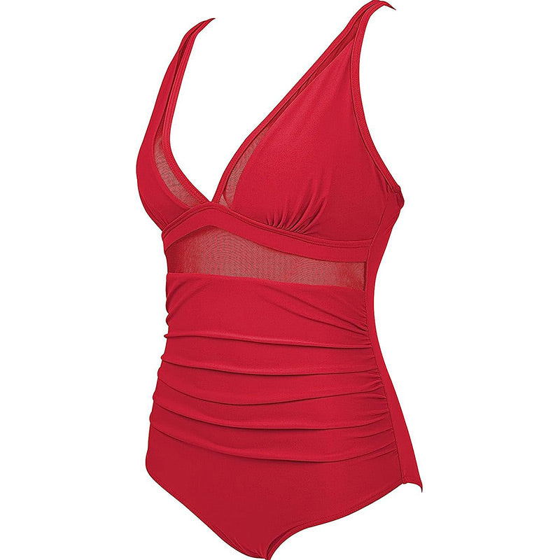 🏖️ Pre-Summer Sale 50% OFF🏝️Mesh Tummy Control Swimsuit🏝️3