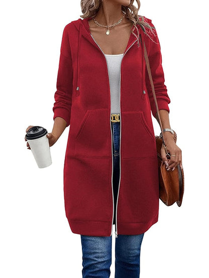 🔥Weekend Leisure Set!!💥Women Casual Zip up Fleece Hoodies and casual Vest
