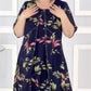 【S-5XL】 2025 New Fashion Printed Chiffon Dresses