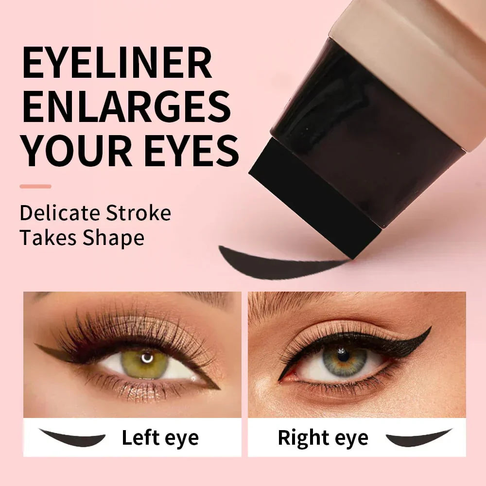 💞LAST DAY-BUY 1 GET 2 FREE💞Rotating Eyeliner Stamp Pen（3PCS）