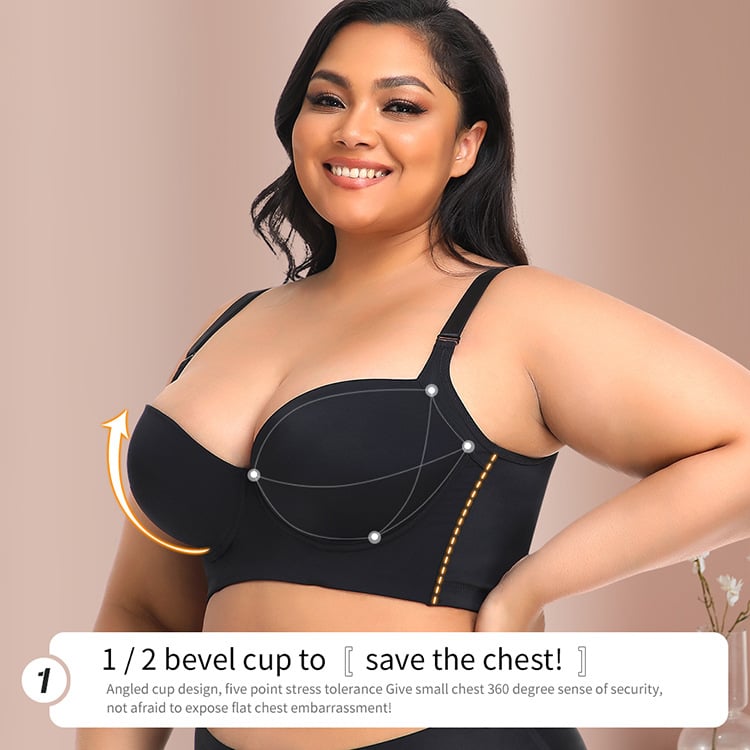 🏆HOT SALE 49% OFF🔥Back Smoothing Underwire Push Up Bra