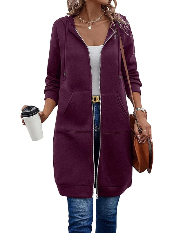🔥Weekend Leisure Set!!💥Women Casual Zip up Fleece Hoodies and casual Vest