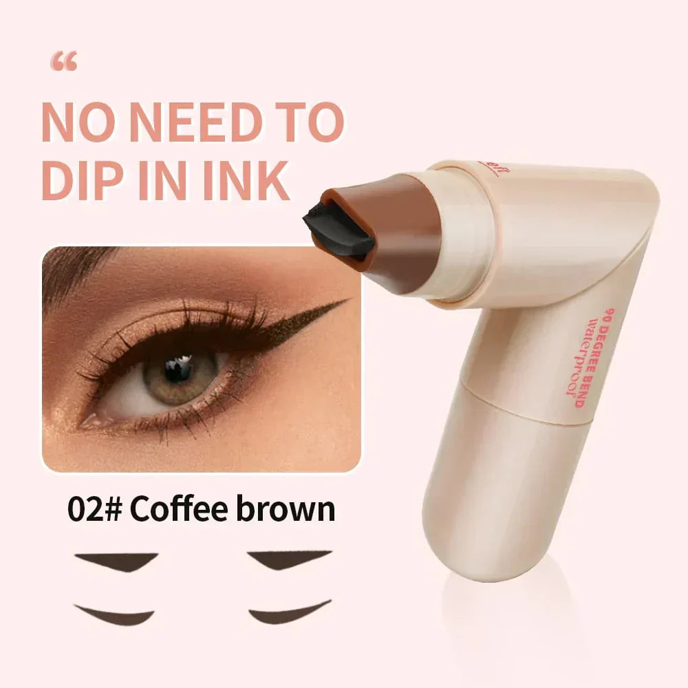 💞LAST DAY-BUY 1 GET 2 FREE💞Rotating Eyeliner Stamp Pen（3PCS）