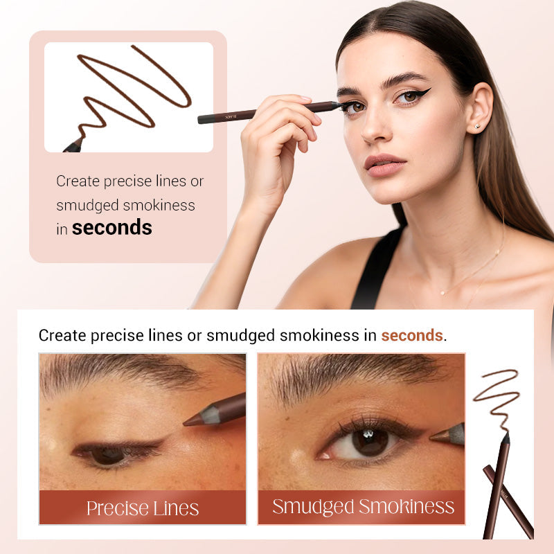 💜Waterproof & Beachproof Gel Eyeliner – Long-Lasting, Smudge-Proof Precision