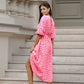 🏖️Summer Cool Deal: 49% OFF!!🎀Women's V-Neck Printed Dress