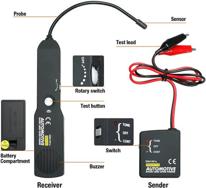 🔥 Digital Car Circuit Scanner Diagnostic Tool