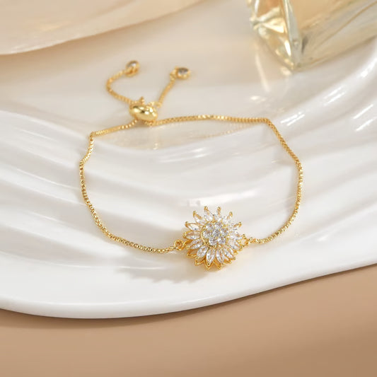 Buy 1 Get 1 Free✨Delicate Fashion Sunflower Mood Bracelet