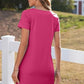 💕Last Day Promotion 48% OFF👗Women's Casual Square Neck Pocket Short Sleeve Dress with Pockets