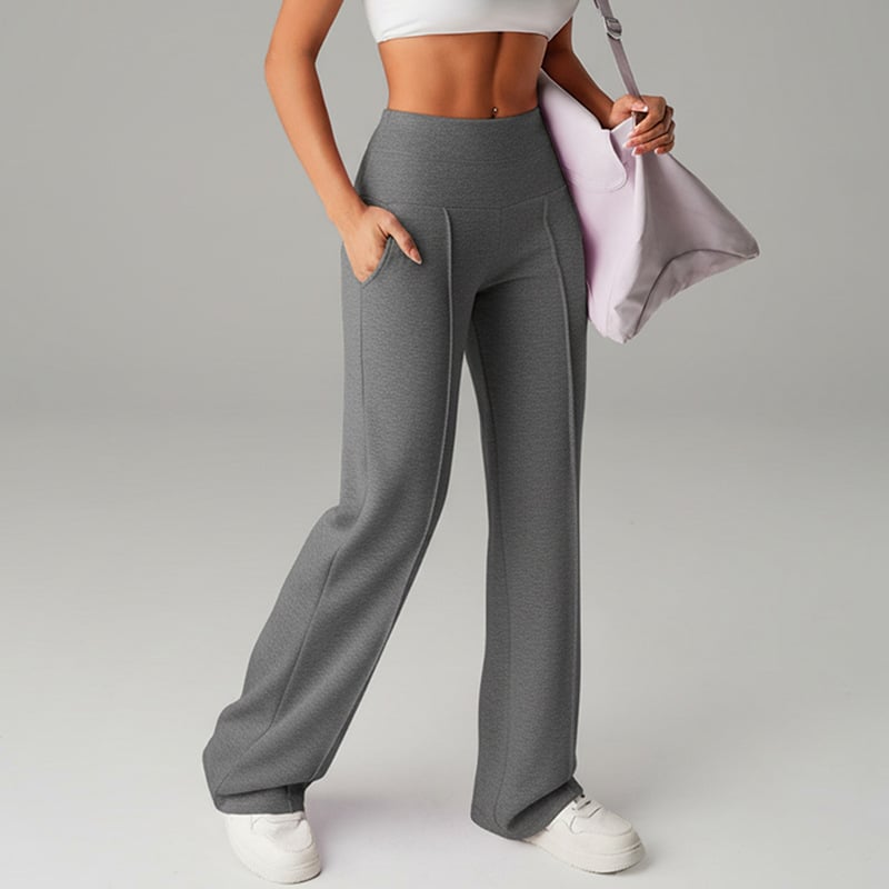 💗LAST DAY SALE 68% OFF⚡50K+ SOLD💕Women's Plain Loose Straight Leg Pants