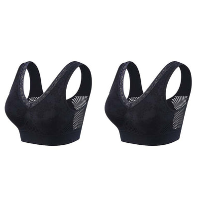 【✨1+1 Free - 2 Pcs】🏆Pure Cotton Buttonless Comfy Lifting Bra