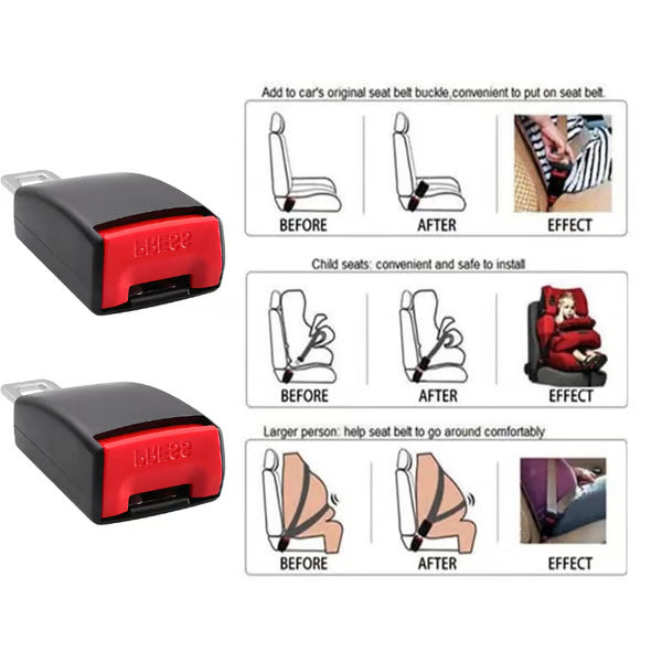 🎁2026 Limited Time Sale 49% Off 🎉Car Belt Buckle Extension Seat Belt Clips