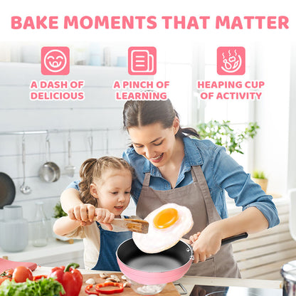 Children's Real Cooking Mini Kitchen Toys - 22 PCS Set