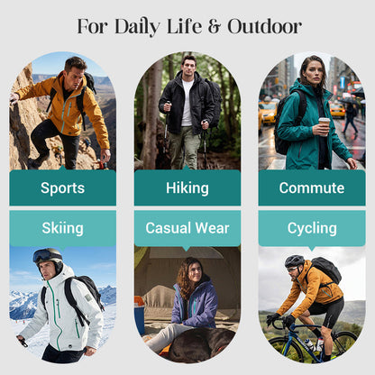 🥳2026 HOT SALE🥳💞50K+ SOLD!🚶‍♀️ 🌧️50% OFF! Lightweight Waterproof Jacket – Move freely, stay dry! No bulky layers, just comfortable protection. Handy pockets, adjustable hood. Perfect for daily walks. 🌿🧥