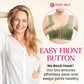 🔥 Hot Sale 🔥Comfortable wireless shaping bra with front buttons