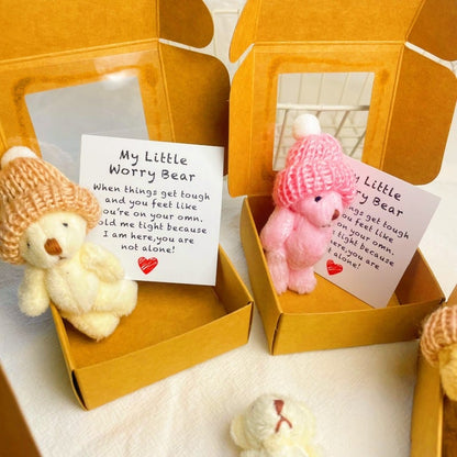 🐻LAST DAY Buy 2 Get 1 Free🎁Handmade Mini Plush Teddy Bear in Box