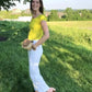 💥2025 HOT SALE💕Stretch Twill Cropped Wide Leg Pants