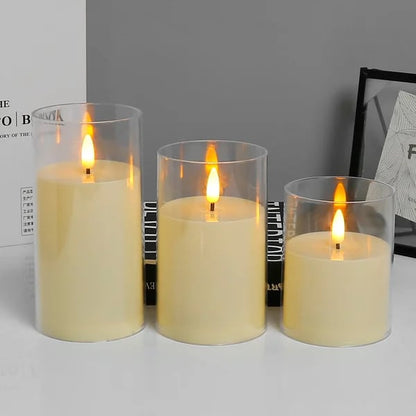 🎁Xmas Sales - 49% OFF🎉🔥Flameless candles (3 candles)