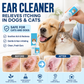 🐶🐱 Ear cleaner | Relieves itching in dogs & cats 👂