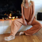 🌟Summer Sale- 49% OFF❤️‍🔥Solid V-Neck Sling Pocket Jumpsuit