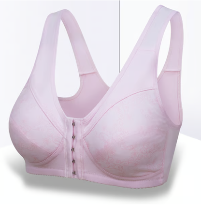 🔥Design for Senior Front Closure Cotton Bra