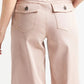 💥2025 HOT SALE💕Stretch Twill Cropped Wide Leg Pants