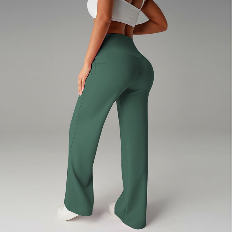 💗LAST DAY SALE 68% OFF⚡50K+ SOLD💕Women's Plain Loose Straight Leg Pants