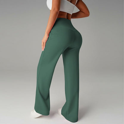 💗LAST DAY SALE 68% OFF⚡50K+ SOLD💕Women's Plain Loose Straight Leg Pants