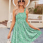 💐LAST DAY Free Shipping⚡50K+ SOLD!💃Women's Summer Dresses Casual Square Neck Floral Sundress With Pockets