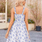 💐LAST DAY Free Shipping⚡50K+ SOLD!💃Women's Summer Dresses Casual Square Neck Floral Sundress With Pockets