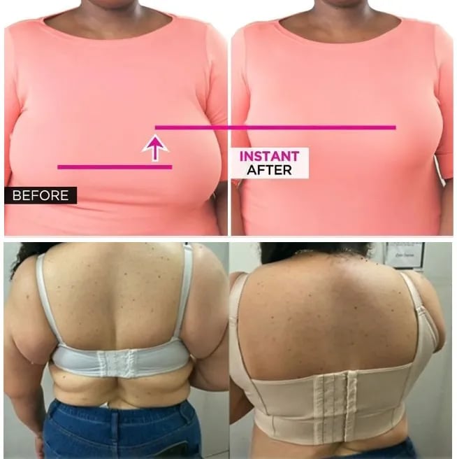 🏆HOT SALE 49% OFF🔥Back Smoothing Underwire Push Up Bra