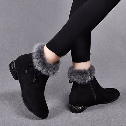 ❄️Soft leather boots with medium heels - elegant, comfortable and perfect for fall and winter!