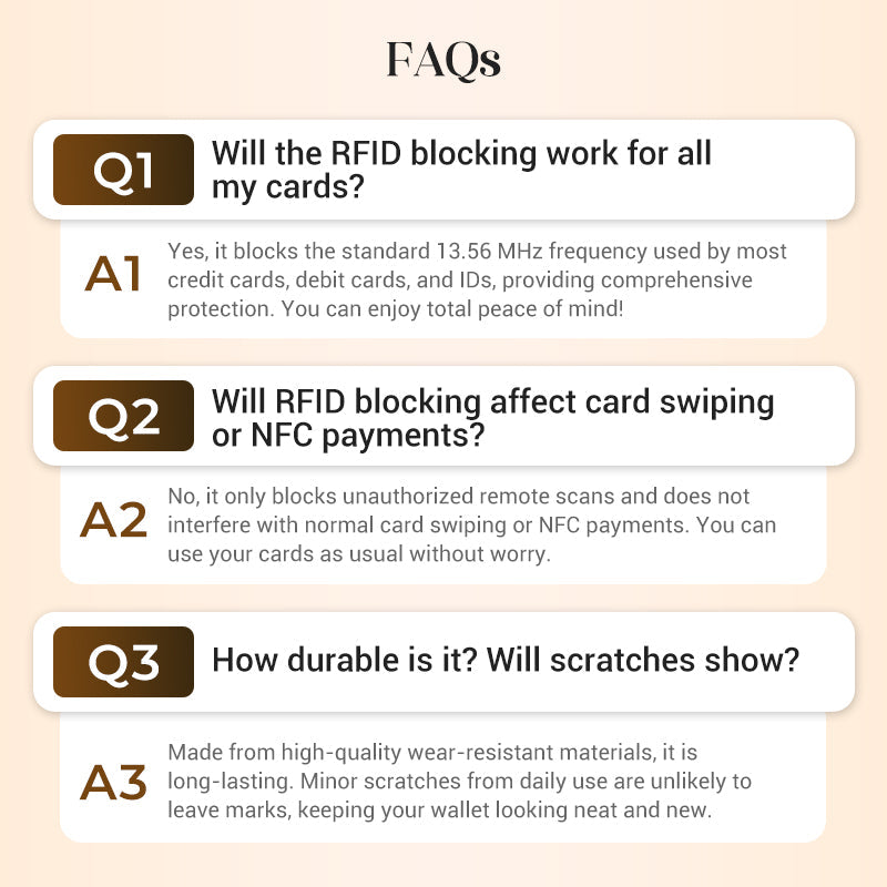 ✨Women's RFID Blocking Leather Wallet