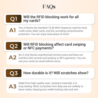 ✨Women's RFID Blocking Leather Wallet