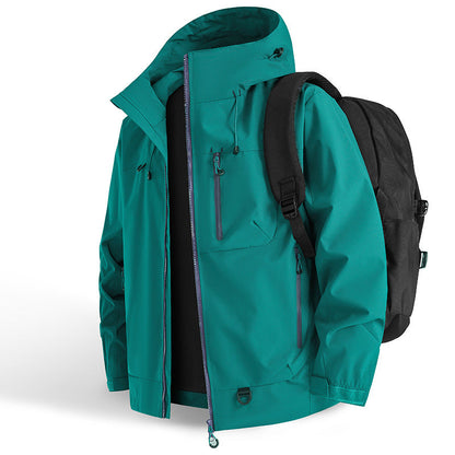 🥳2026 HOT SALE🥳💞50K+ SOLD!🚶‍♀️ 🌧️50% OFF! Lightweight Waterproof Jacket – Move freely, stay dry! No bulky layers, just comfortable protection. Handy pockets, adjustable hood. Perfect for daily walks. 🌿🧥